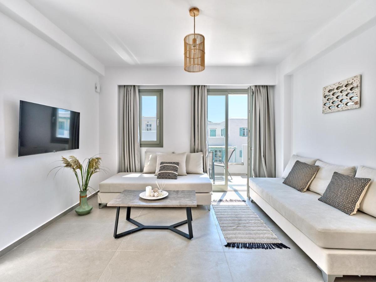 Apartament Paros Gem Nausa Zewnętrze zdjęcie